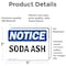 Signmission Soda Ash, 5 in W x Rectangle, Vinyl Decal OS-2PACK-NS-D-35-L-18355 - alternate 5